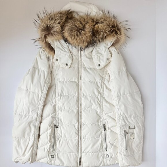 Bogner Ski Jacket & Pants Set EU34/32 | Down Fur Trim | Luxury Ski Wear - Picture 2 of 13